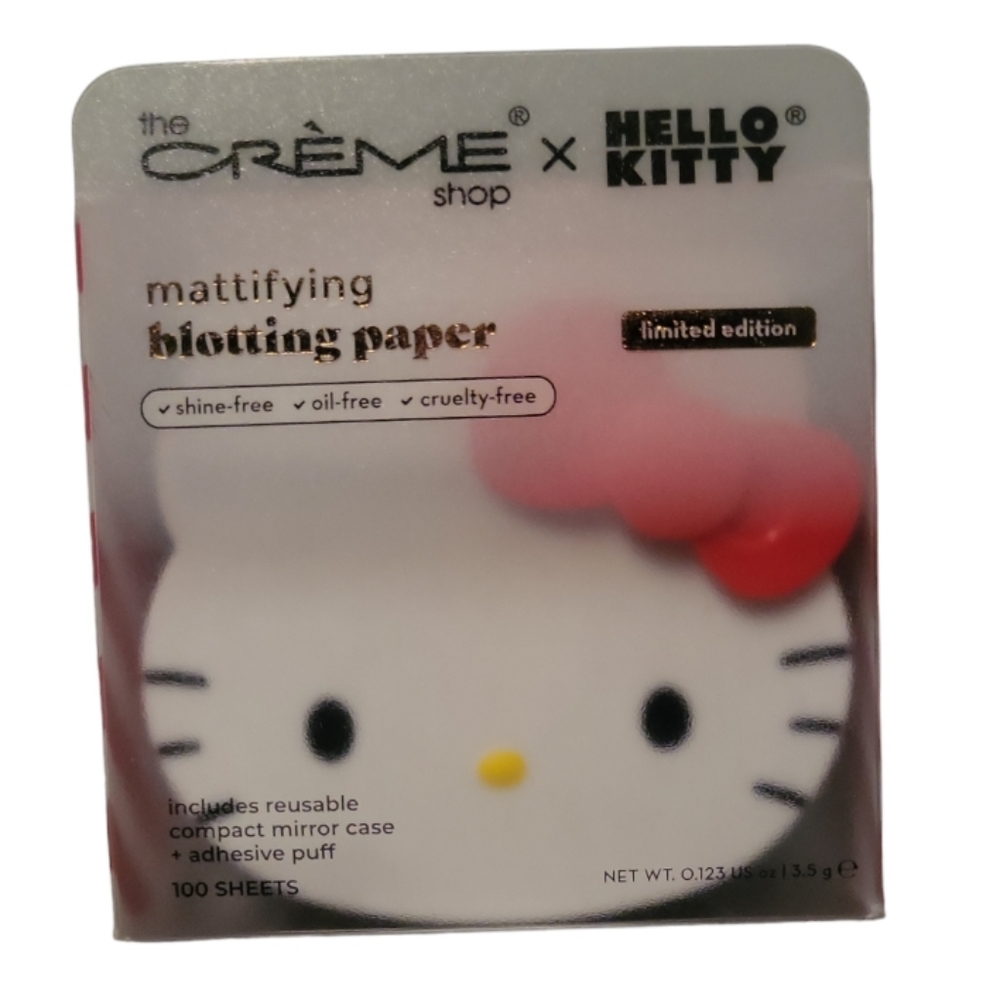 NWT Hello Kitty Compact Mirror × Blotting Paper